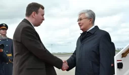 Токаев прилетел в Москву на парад Победы
