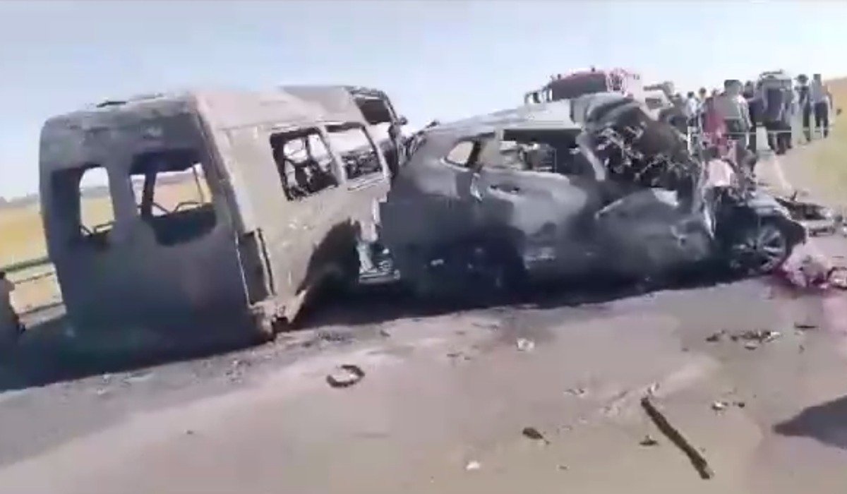 Девять человек погибли в ДТП в Туркестанской области