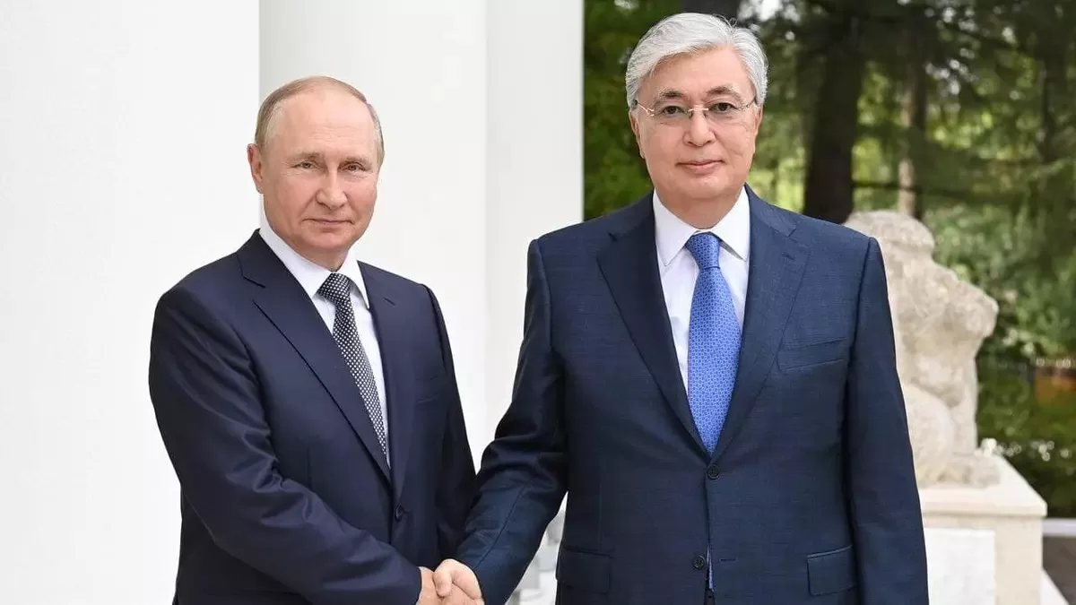 Путин поздравил Токаева с днем рождения